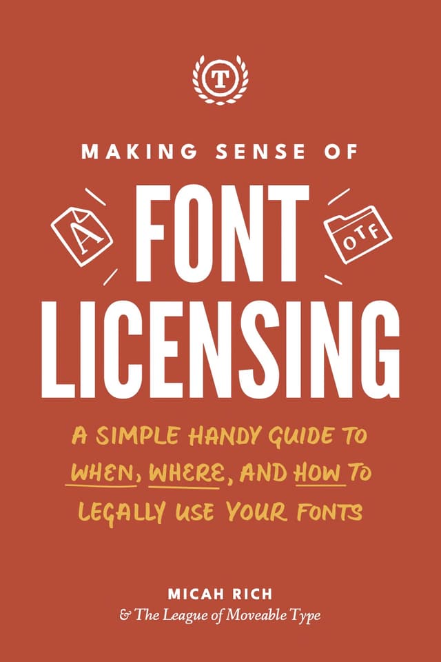 Making Sense of Font Licensing
